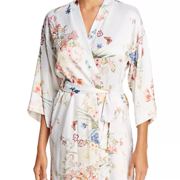 Floral Kimono Robe - Picture 2 of 2